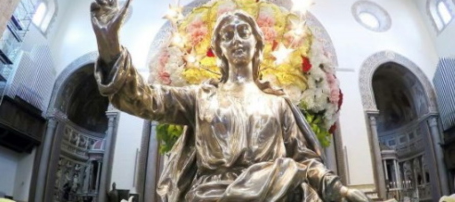 Messina –  Coronavirus: l’Arcivescovo Accolla, il Sindaco De Luca e il Prefetto Librizzi affidano la città alla Madonna della Lettera