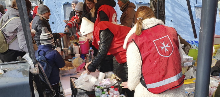 Ucraina: Ordine Malta Incrementa azioni di soccorso per rifugiati. Solerte contributo della Delegazione di Messina