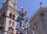 Messina celebra l’Assunzione di Maria, la secolare processione della Vara