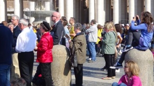 folla a san-pietro