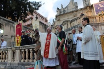 MESSINA – Santa Eustochia, rinnovata l’offerta del “cero votivo”, con “atto di affidamento” alla sua protezione