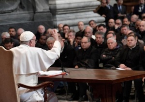 Papa FRancesco e i parroci R°